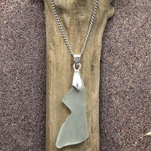 Sea glass necklace